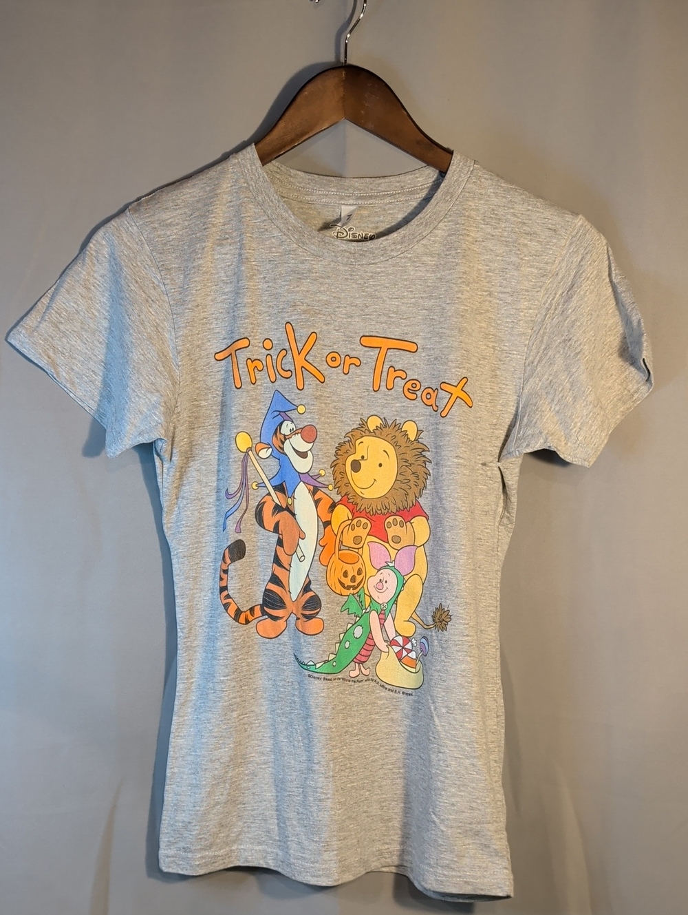 Disney Pooh 'Trick or Treat' Halloween Character Graphic Tee